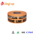 safety tape underground pe warning tape